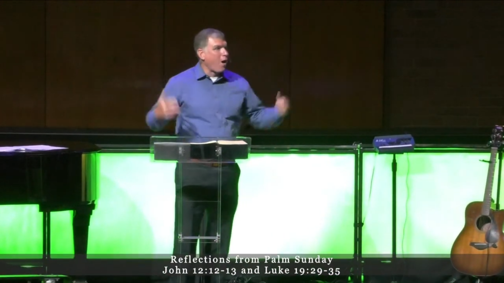 Reflections from Palm Sunday