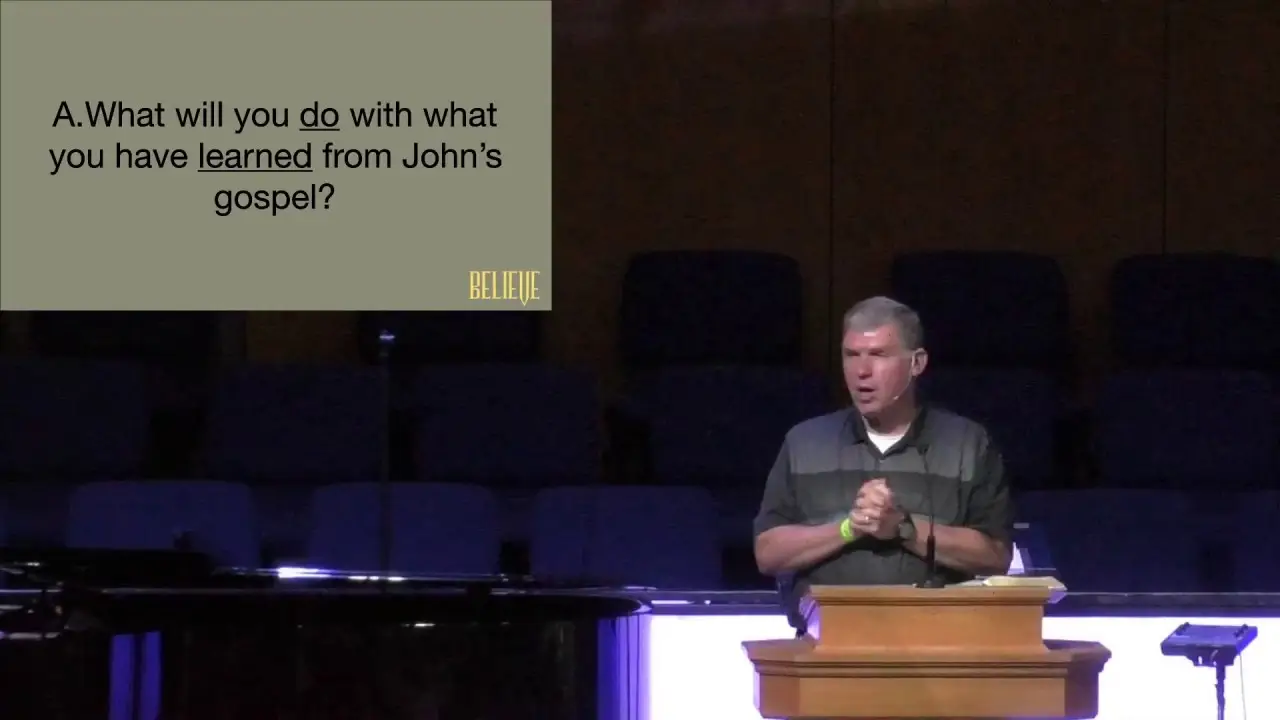 John’s Closing Remarks