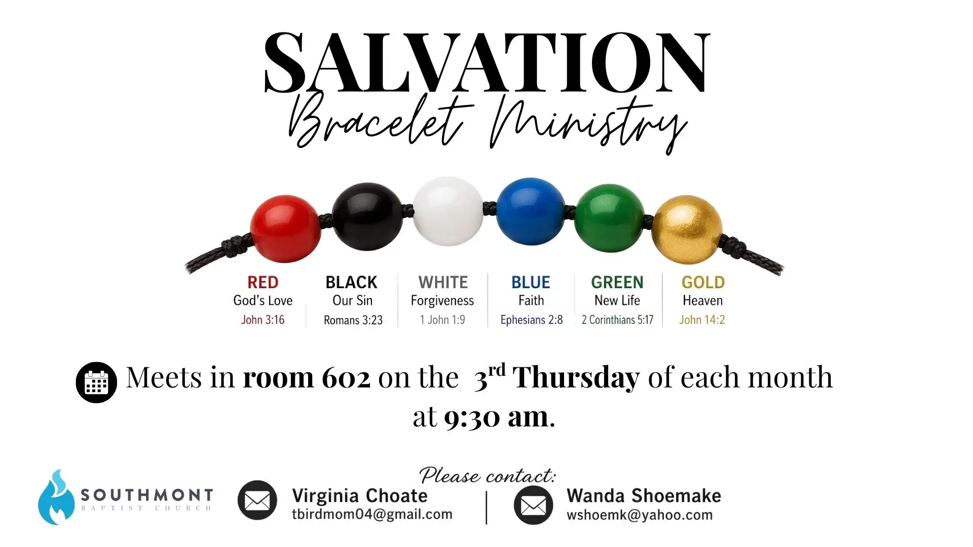 Salvation Bracelet Ministry