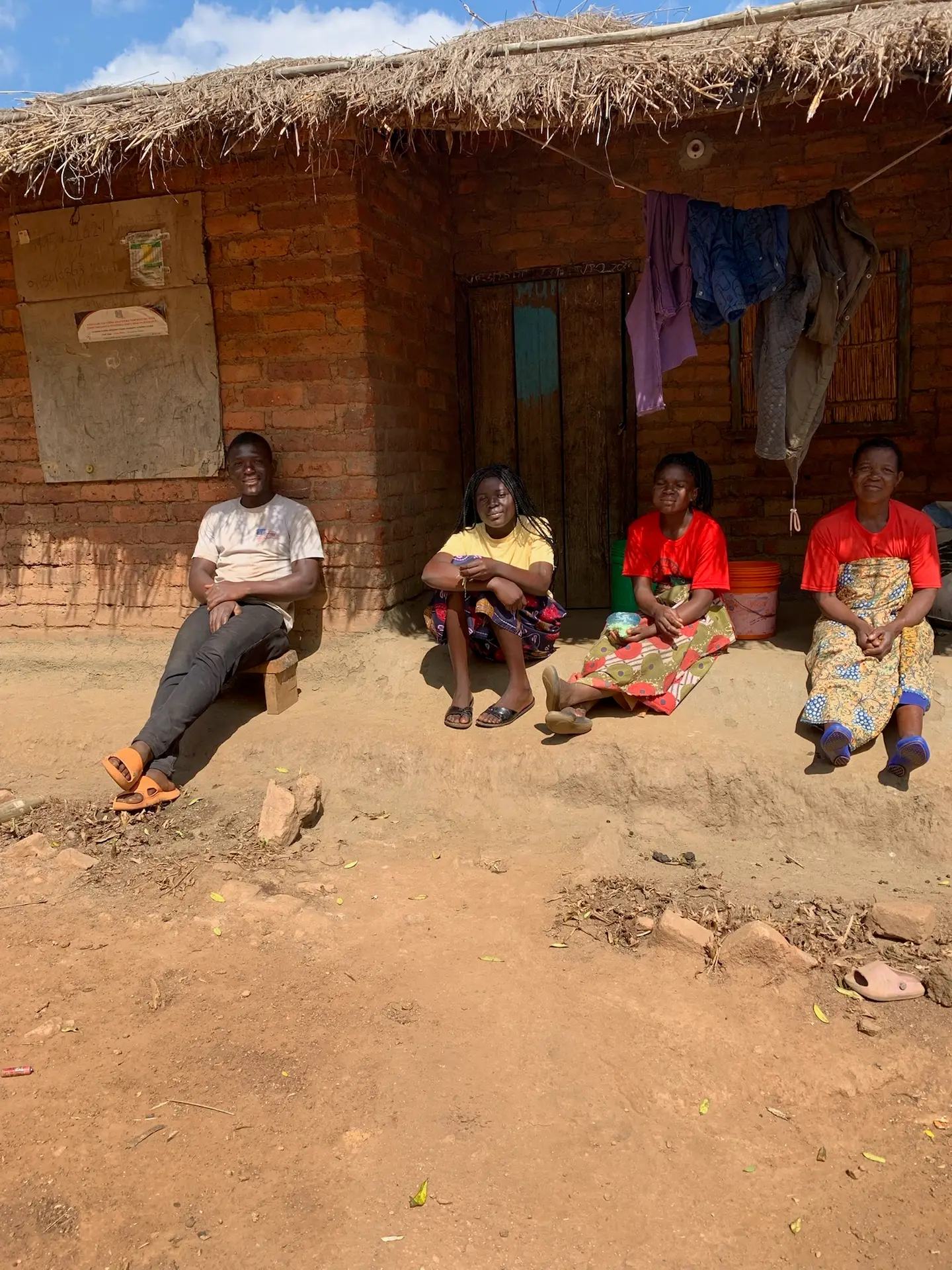 Southmont mission team serving in Malawi, Africa