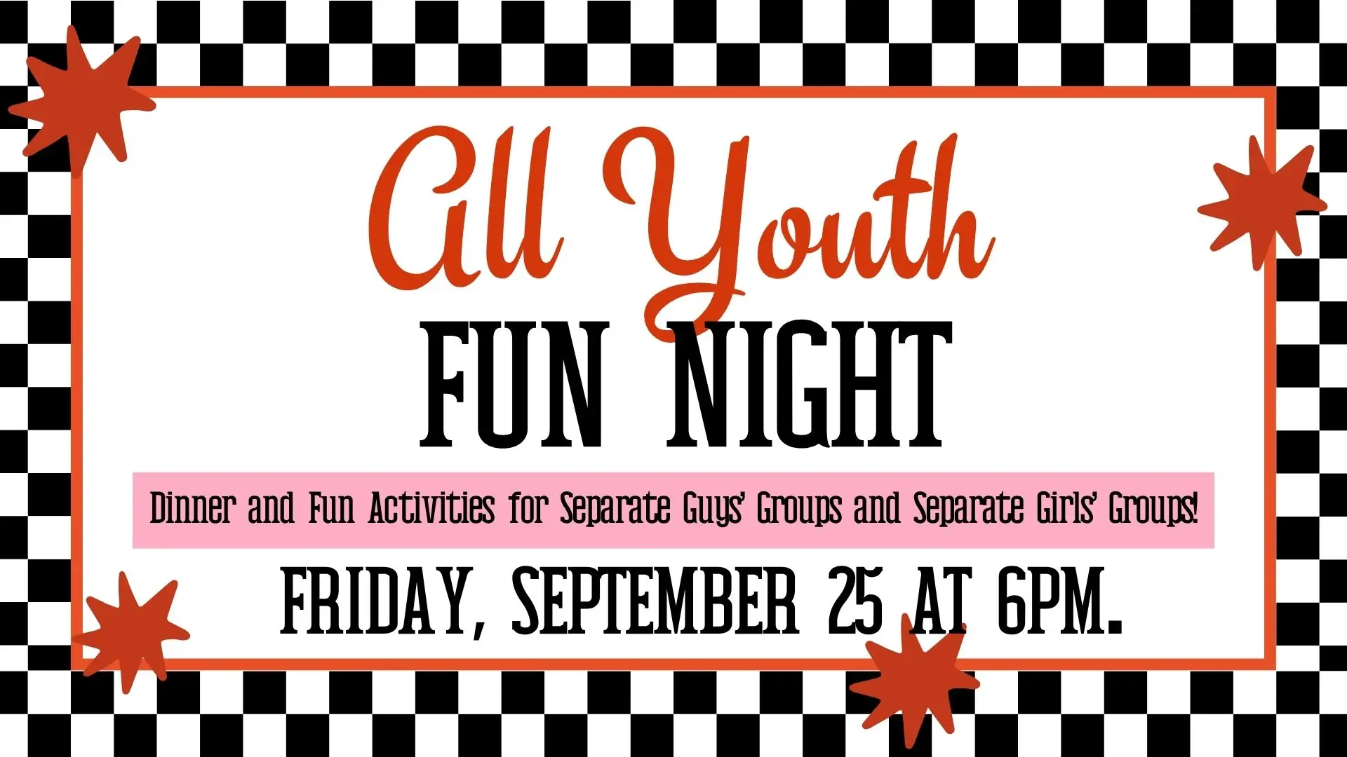 All Youth Fun NIght