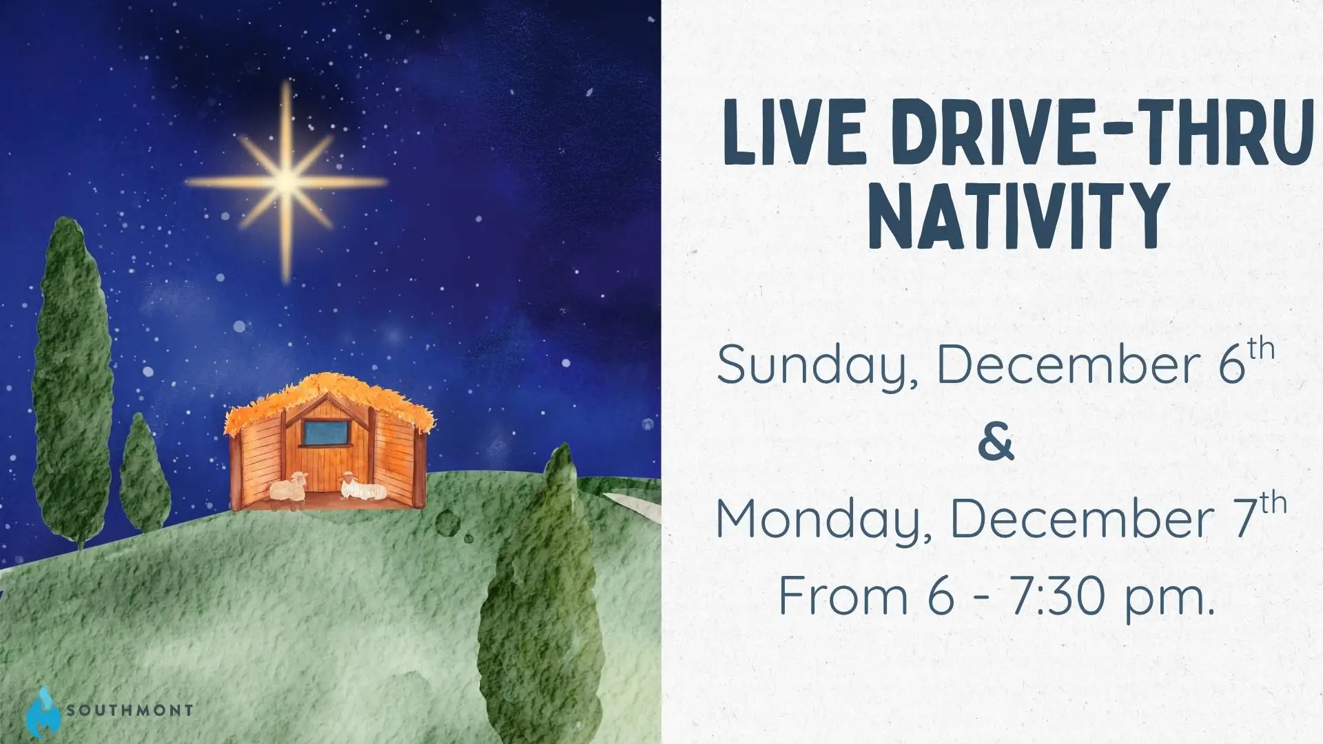Live Drive Thru Nativity