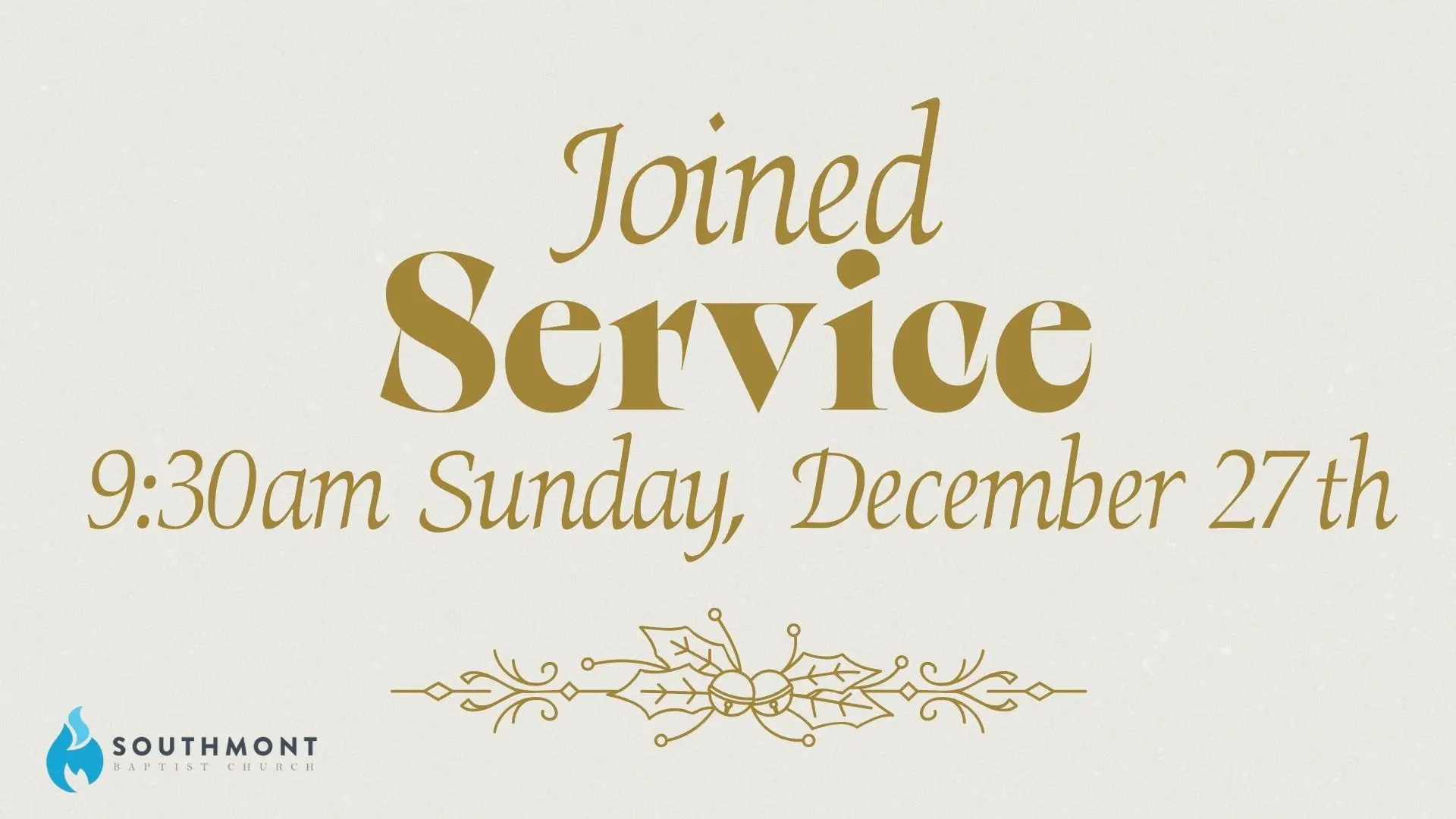 Joined Service at 9:30