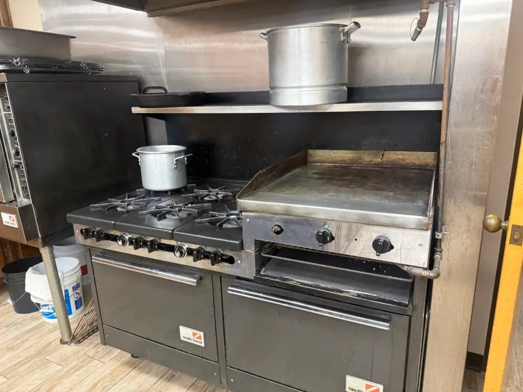 The kitchen at the start of the project